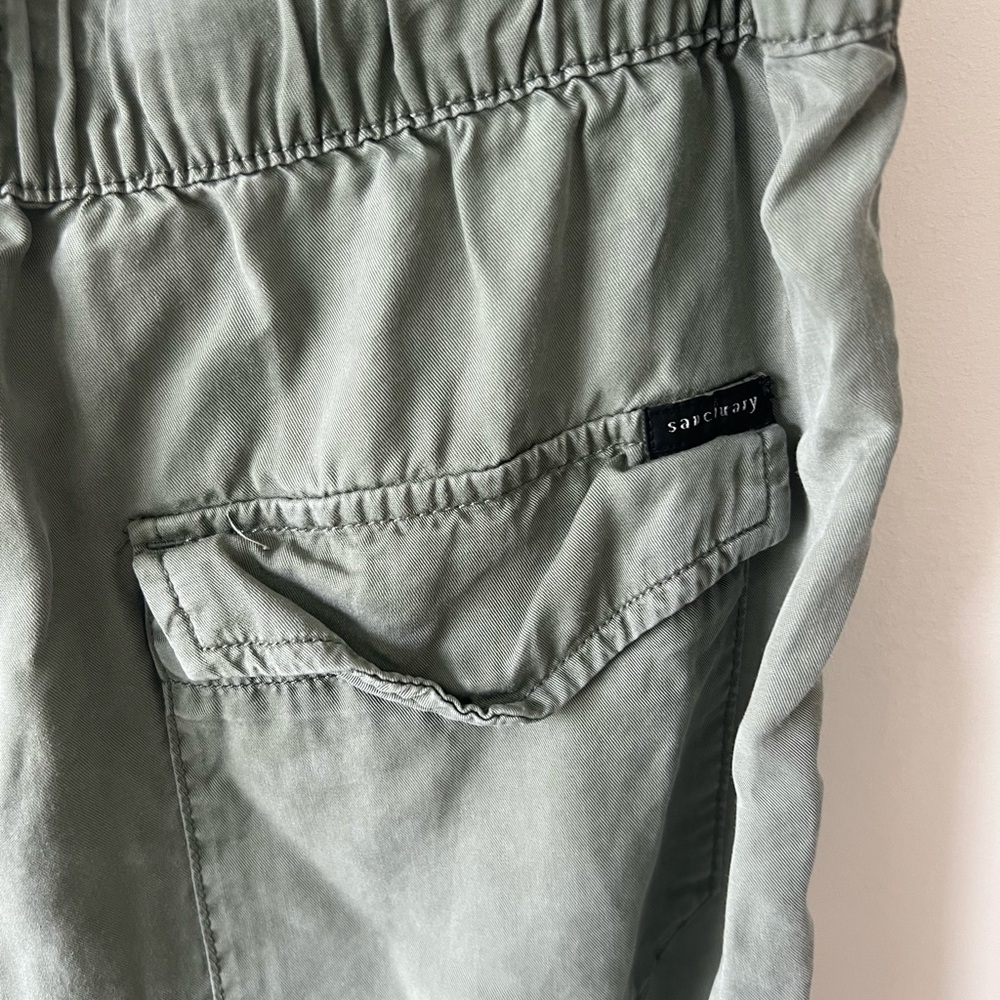 Sanctuary women’s green pull on joggers size xl - Picture 4 of 6